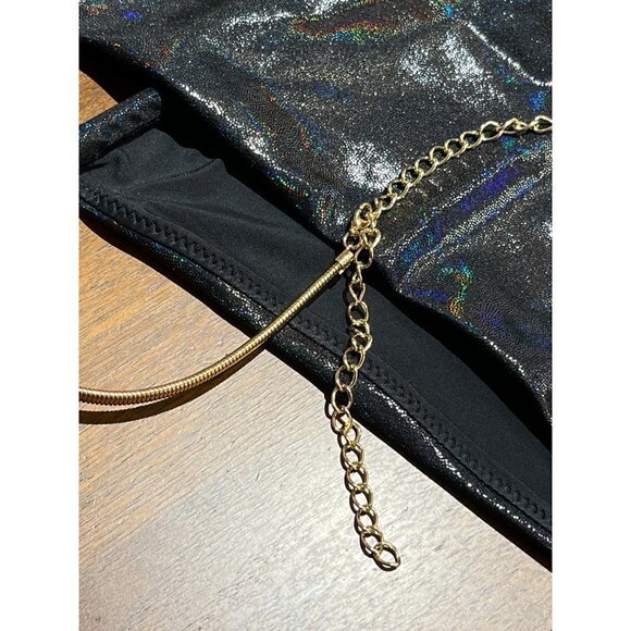 lovewave The Moxie One Piece in Black Sparkle XSmall New Womens Swimsuit - Picture 6 of 9